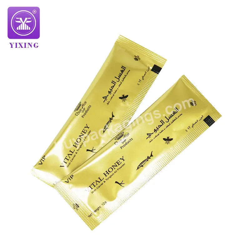 Yixing 10g 20g Honey Mylar Bags Sachets Food Liquid Pakcgiang Honey Bags