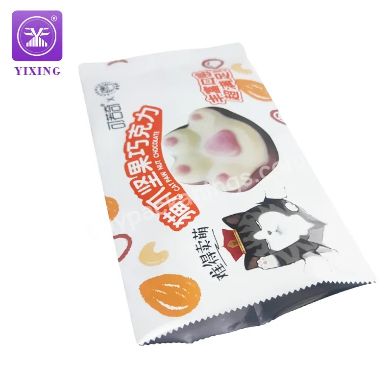 Yixing Back Sealed Bag Custom Chocolate Food Packaging Aluminum Foil Bags