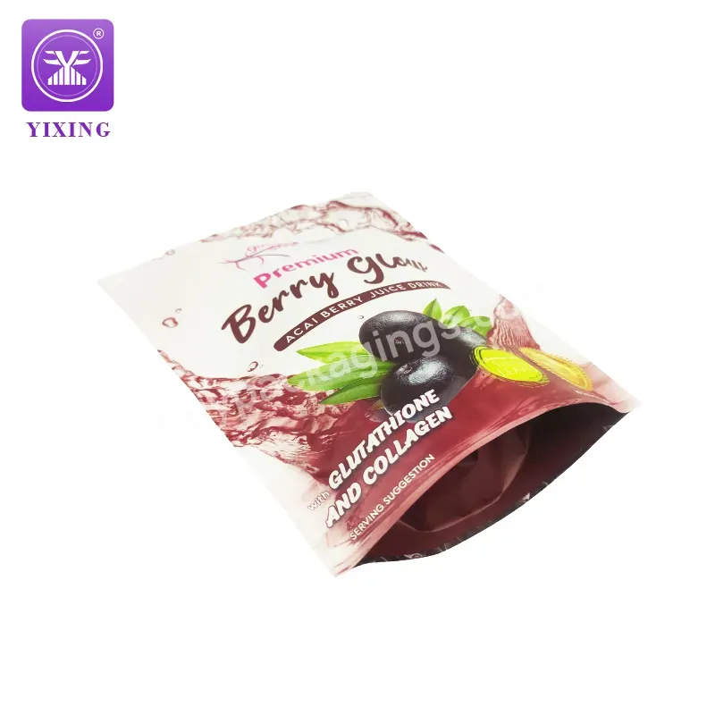 Yixing Customized Printed Food Packaging Plastic Zip Lock Stand Up Pouch Bags