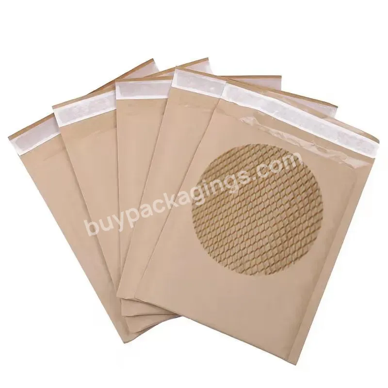 Yohpack 21*28 Cm Honeycomb Envelope Bag Paper Padded Mailer Bags Custom Logo Envelope Bag