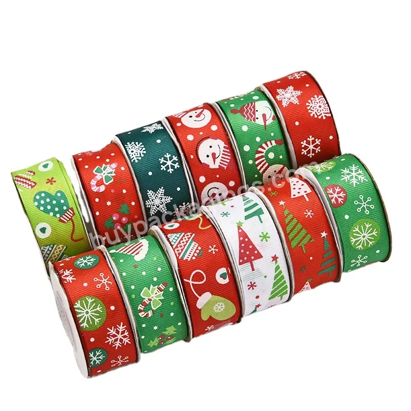 Yohpack Christmas Gift Wrap Ribbon Set Holiday Decoration Thread Ribbon New Gift Flower Packing Ribbon - Buy Printer Ribbon Cartridge,Printed Satin Ribbon Floral,Ribbon Gift Box.