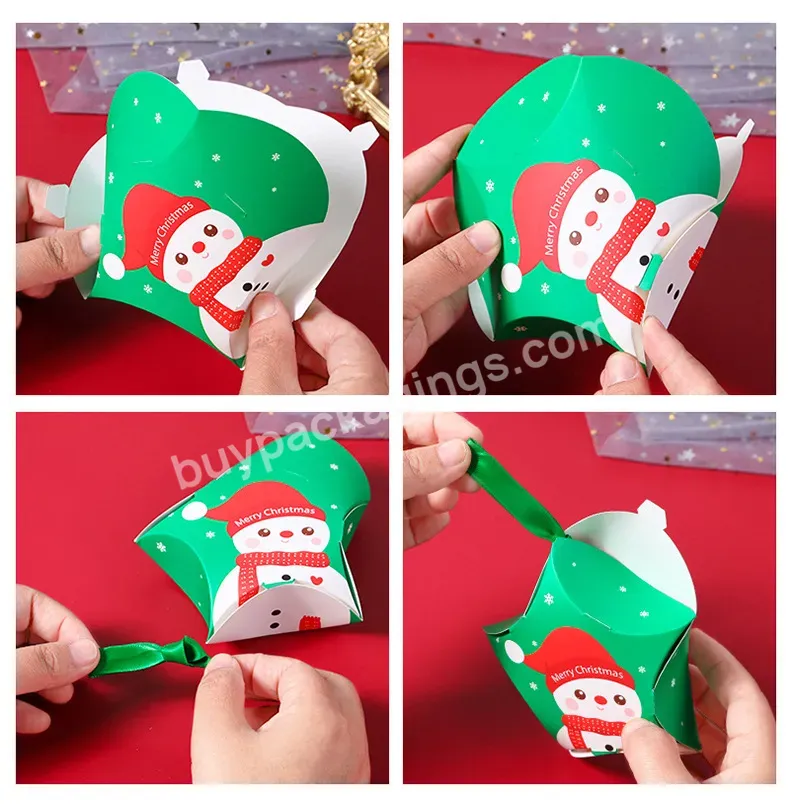 Yohpack Creative Christmas Gift Box New Five-point Star Diy Funny Folded Colorful Christmas Candy Boxes