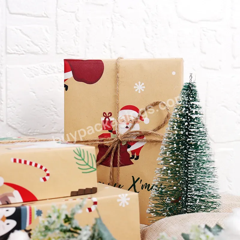 Yohpack Cute Cartoon Flower Wrap Paper Merry Christmas Festival New Design Paper For Packing