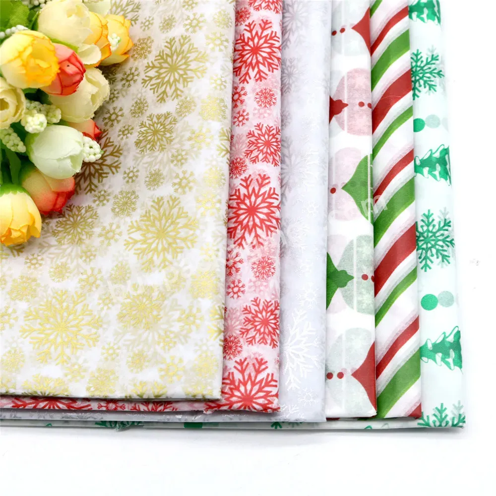 Yohpack Factory Stock Christmas Series Sydney Paper Wrapping Paper 10pcs/bag 50x66cm Tissue Copy Paper