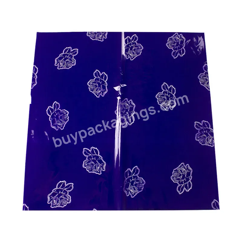 Yohpack Flower Wrapping Paper Rose Opp Material Bouquet Packaging 50 Sheets/bag Christmas Apple Gift Wrap Plastic Paper