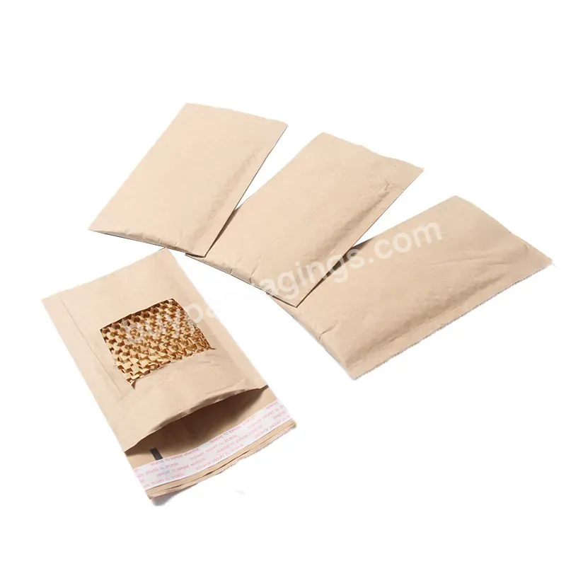 Yohpack Honeycomb Paper Envelope Bag Recyclable Degradable Logistics Liner Protection Buffer Craft Packaging Paper Mailers