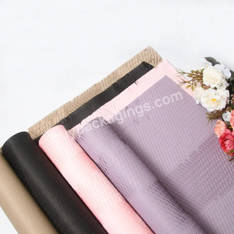 Yohpack Manufacturer Wholesale Paper Packaging Color Eco-friendly Honeycomb Wrap Flower Warping Art Paper Kraft Paper Honeycomb - Buy Honeycomb Craft Paper Packaging,Eco-friendly Honeycomb Wrap,Flower Warping Art Paper Kraft Paper Honeycomb.