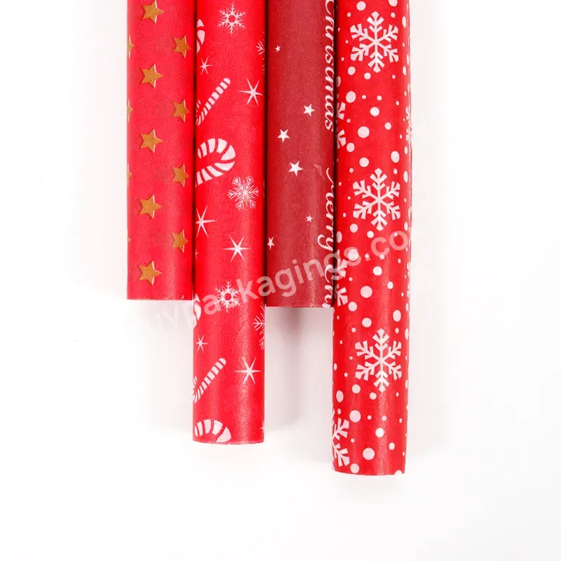 Yohpack New 17g Copy Paper Christmas Snow Moisture-proof Sheet Tissue Wrapping Paper Sydney Paper Stock