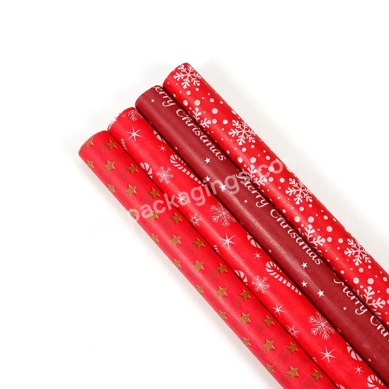 Yohpack New 17g Copy Paper Christmas Snow Moisture-proof Sheet Tissue Wrapping Paper Sydney Paper Stock