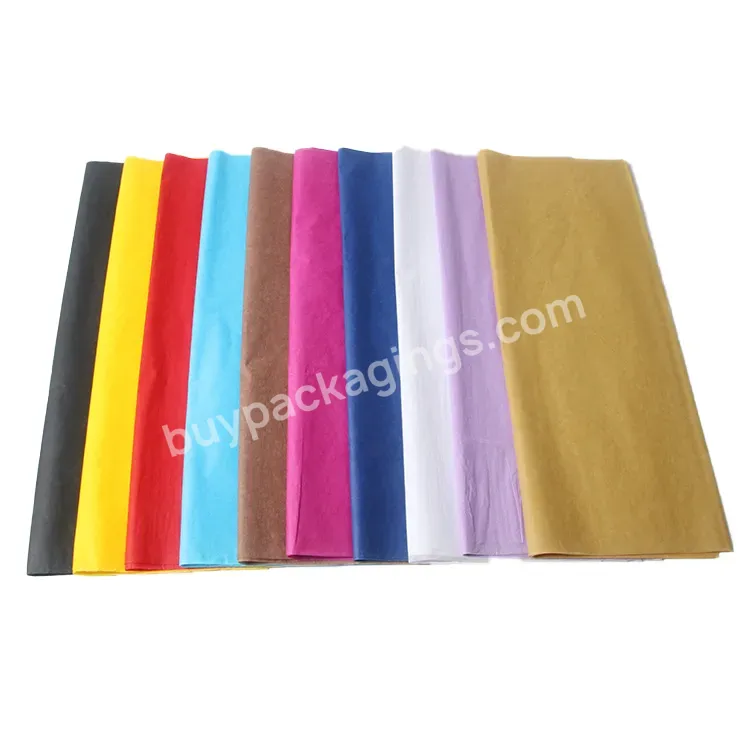 Yohpack Ready Stock Wrapping Paper Colorful Inner Paper Custom Logo And Size Clothing Shoes Gift Tissue Paper For Packing