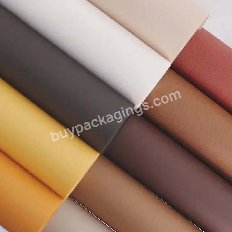 Yohpack Solid Color Mocha Paper Floral Packaging Waterproof Thickened Kraft Paper Roll Bouquet Flower Wrapping Paper