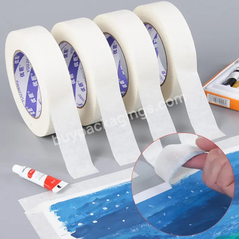 You Jiang Competitive Price Masking Tape High Temperature Colored Masking Tape Custom Paper Masking Tape