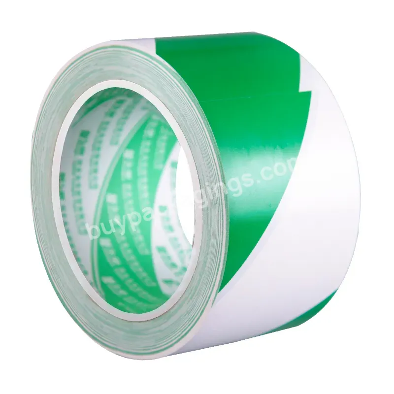 You Jiang Green Safety Pvc Warning Tape Warehouse Color Marking Glue Security Construction Tape