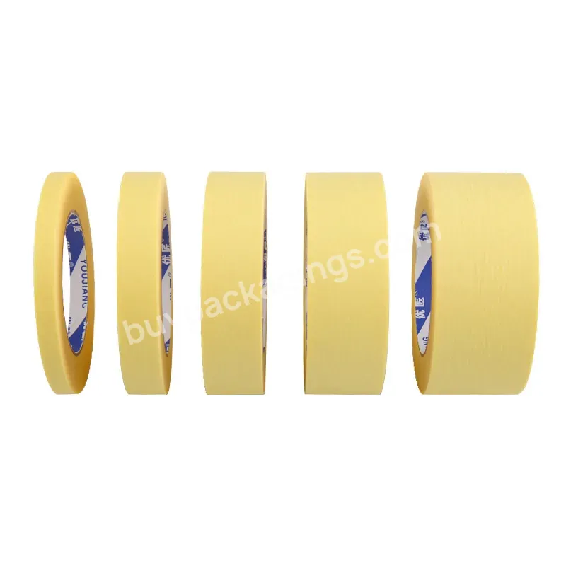 You Jiang Mask Tape High Temperature Resistance Painter Tape Rubber Glue Customized Car Masking Tape Klebeband Maler - Buy Customized Masking Tape Custom,Rubber Glue Masking Tape Custom,Painter Tape Klebeband Maler.