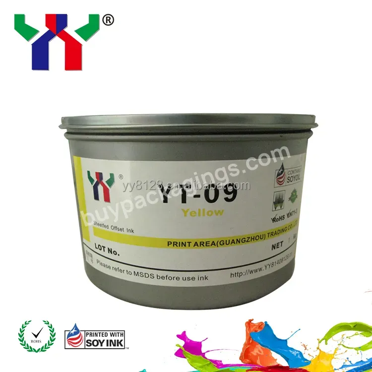 Yt-09 Eco Soya High Gloss Offset Printing Process Ink