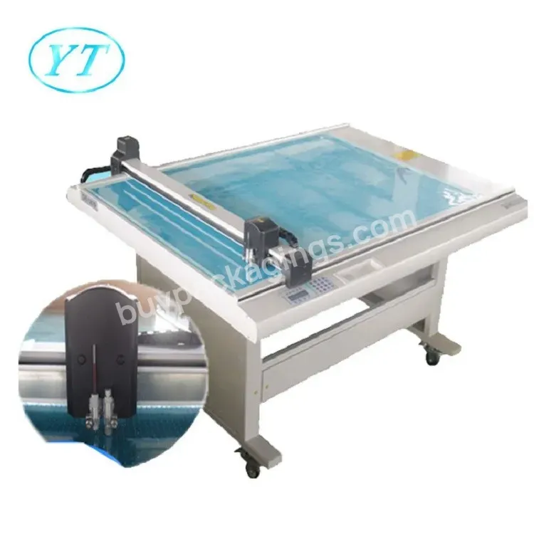 Yt Cnc Flatbed Pet Pp Pvc Film Switch Cutting Plotter For Labels Stickers Paper Cutting