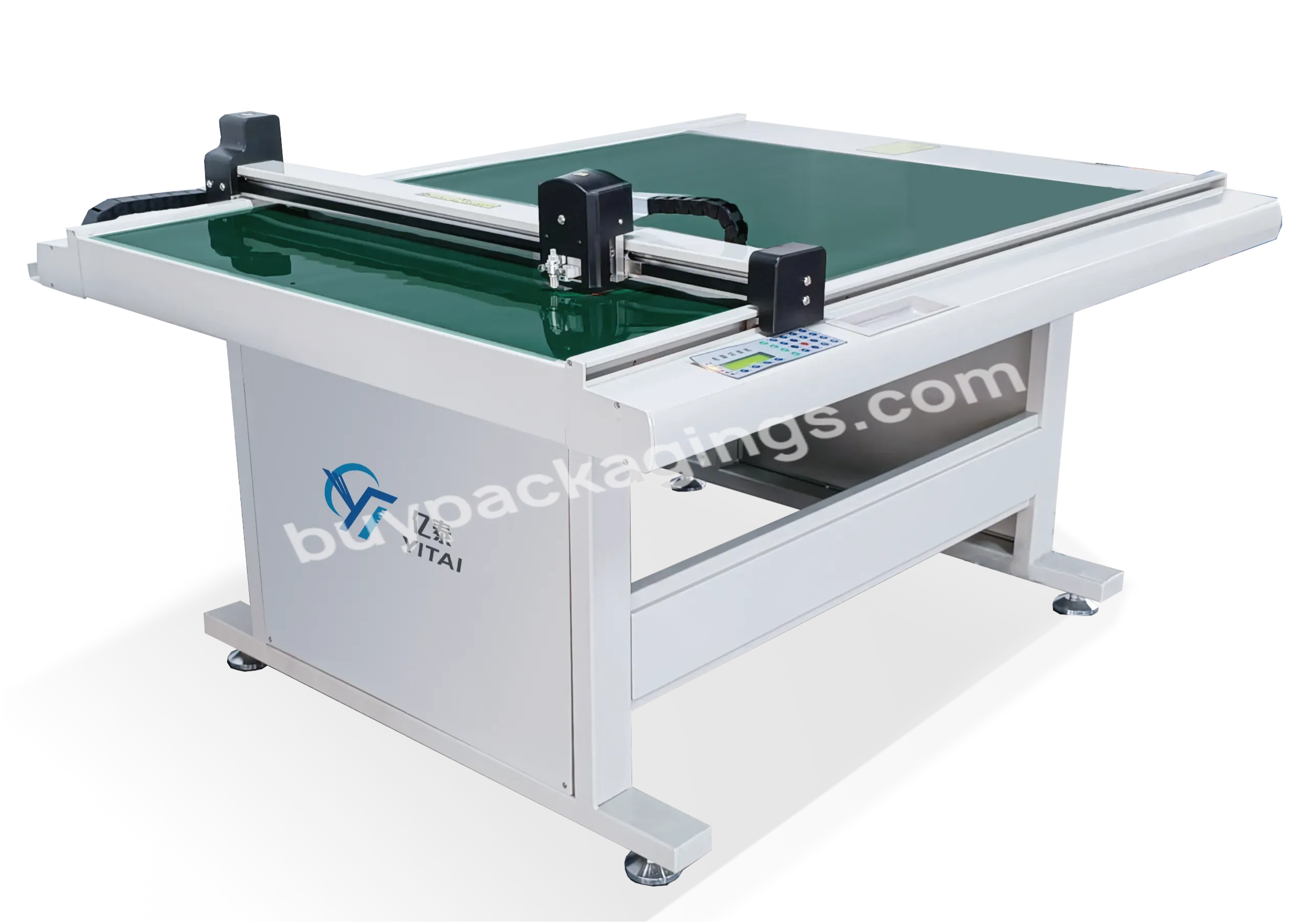 Yt Cnc Flatbed Pet Pp Pvc Film Switch Cutting Plotter For Labels Stickers Paper Cutting