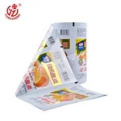 Yuanzhong Oem/odm Laminating Plastic Print Film Flexible Heat Sealing Film Croissant/bread Sachet Food Packaging Film Roll