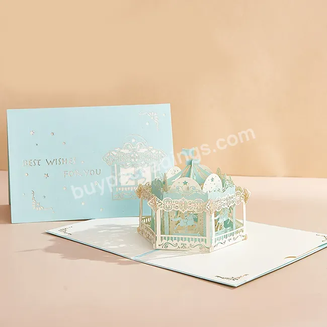 Zeecan 3d Happy Mothers Day Card Pop Up 3d Greeting Card Custom Print Paper Handmade Paper Greeting Gift Card