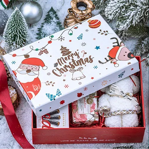 Zeecan Branded Christmas Design Purse Box Packaging Coffee Cup Packaging Boxes Calendar Packaging Box