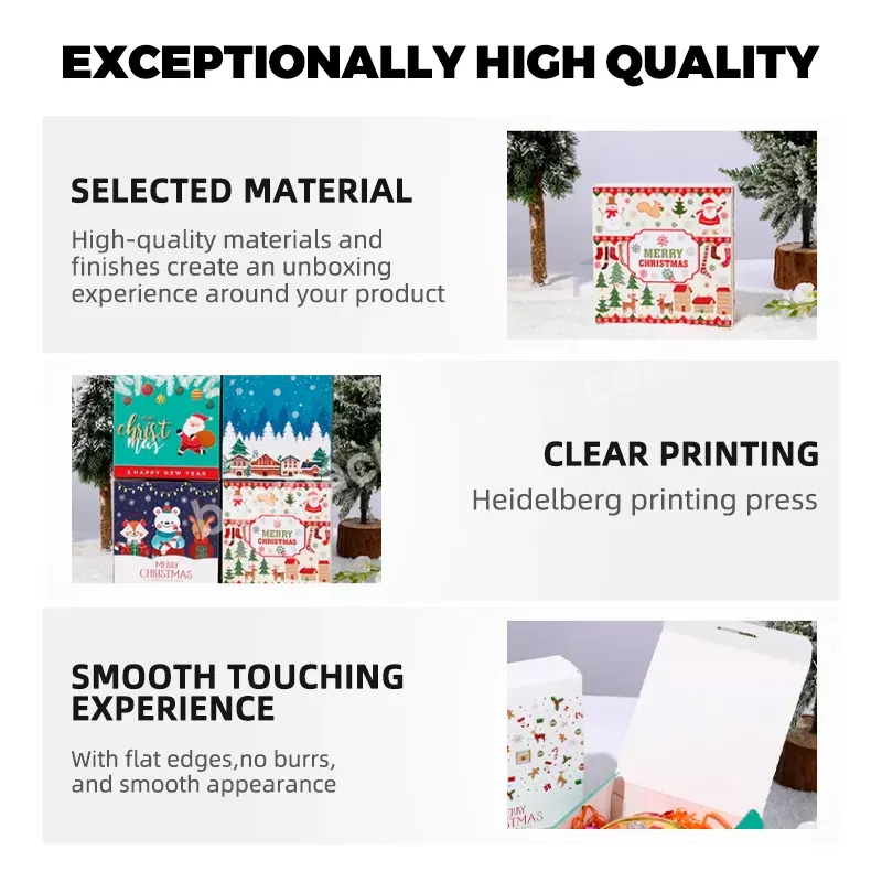 Zeecan Branded Design Custom Logo Cosmetic Gift Box Cardboard Box Christmas Gift Packaging