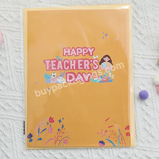 Zeecan China Manufacture 3d Pop Up Teachers' Day Card Graduation Greeting Cards Paper Folding 3d Invitation Cards - Buy 3d Pop Up Invitation Card,Pop Up Birthday Greeting Cards,Birthday 3d Pop Up Card.