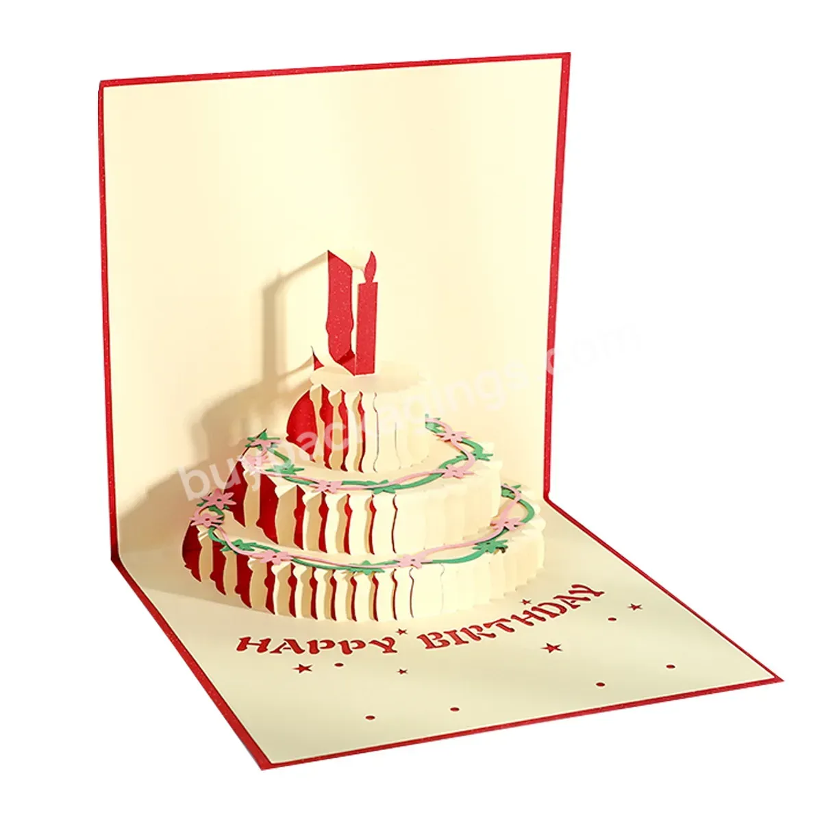 Zeecan China Manufacture Custom 3d Pop Up Cards Happy Birthday Decorating Gift Craft Postcard Cake Greeting Cards - Buy Handmade Greeting Card Designs,Sparkling Greeting Card Printing,Custom A6 Greeting Card.