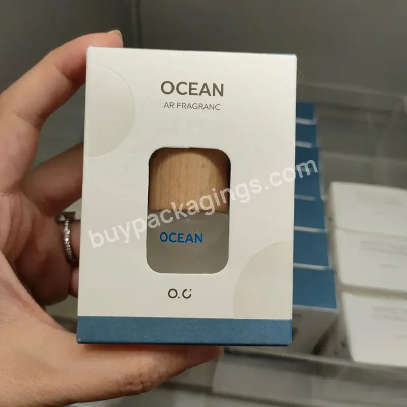 Zeecan Contact Lenses Small Kraft Skincare Makeup Eco Friendly Small Foldable Luxury Cosmetic Box Packaging Paper Perfume Box