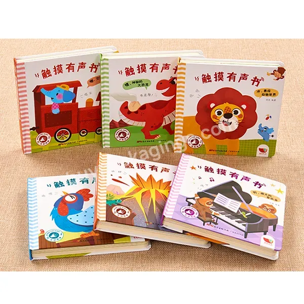 Zeecan Custom Oem Digital Printing Children Cardboard Covers Board Book English Story Personalized Book For Kids