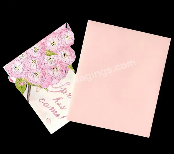 Zeecan Hot Sale Give A Pleasant Surprise To The Birthday Boy Or Girl With An Exquisite Five-petal Cherry Blossom 3d Pop Up Card - Buy Pop Up Greeting Card Supplier,Pop Up Card Manufacturer Suppliers,Pop Up 3d Card Mailer.