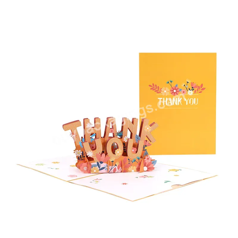 Zeecan Hot Sale Thank You Paper Pop Up Cards Forever Happy Birthday Mothers Day 3d Pop Up Greeting Cards And Envelop - Buy White Pop Up Greeting Cards,Sakura Blossom Pop Up Card,Custom Pop Up 3d Card.