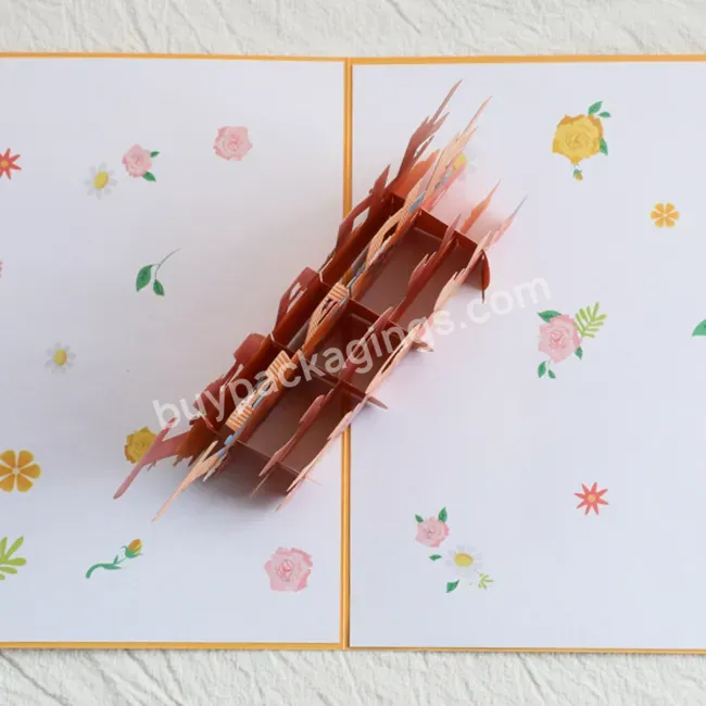 Zeecan Hot Sale Thank You Paper Pop Up Cards Forever Happy Birthday Mothers Day 3d Pop Up Greeting Cards And Envelop - Buy White Pop Up Greeting Cards,Sakura Blossom Pop Up Card,Custom Pop Up 3d Card.