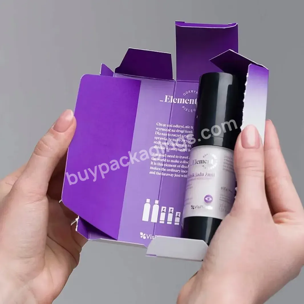 Zeecan Skincare Makeup Box Packaging Luxury Inner Gift Pr Cosmetic Boxes Body Wash