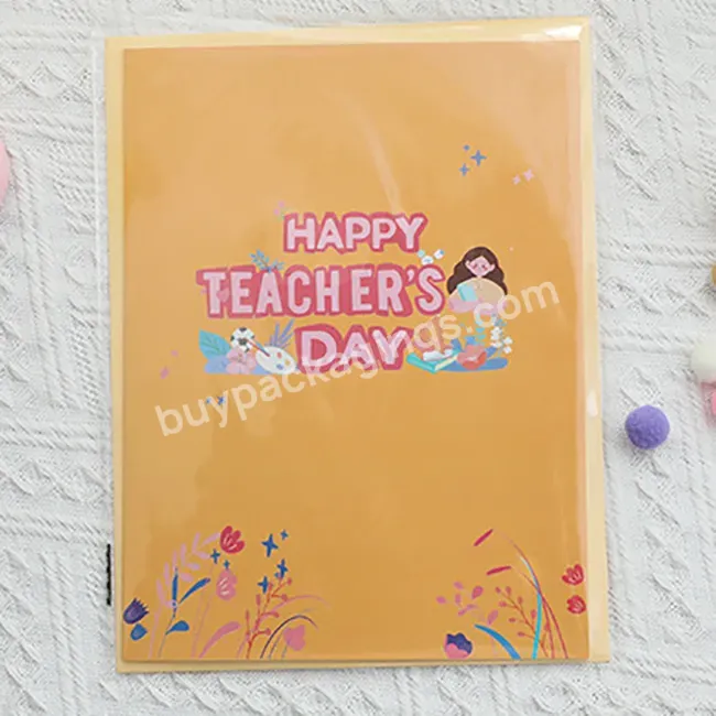 Zeecan Suppliers New Design Birthday Card Thanks Gift Custom Teachers' Day Pop Up Card 3d Laser Cutting Greeting Card - Buy Roses 3d Pop Up Card,Pop Up Greeting Cards Flowers,Pop Up Birthday Card Suppliers.