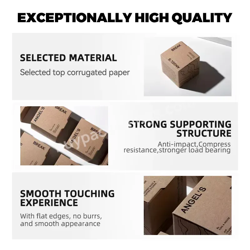 Zeecan Unclaimed Package Design Bio-degradable Box Packaging For Candle Coffee Mug Gift Box Set Epp Box