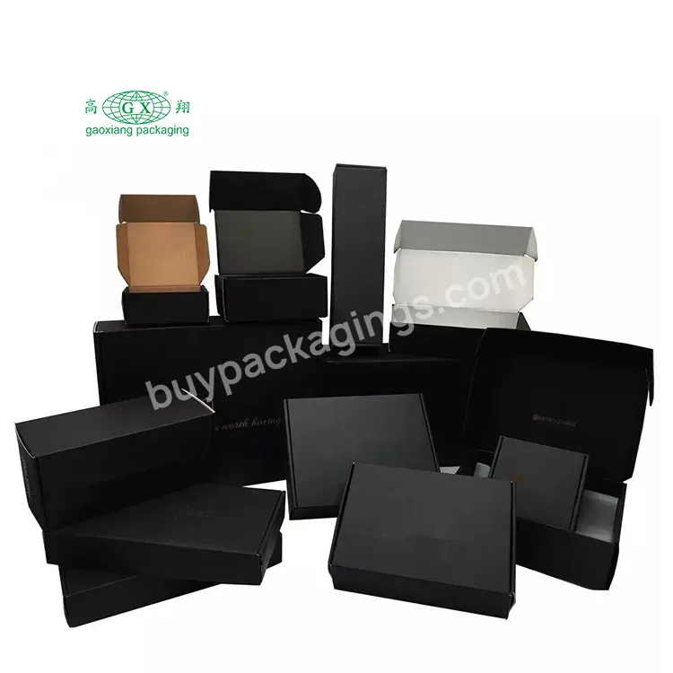 Zhejiang Factory Custom Luxury Black Folding Paper Box Cosmetic Packaging Gift Mystery Box