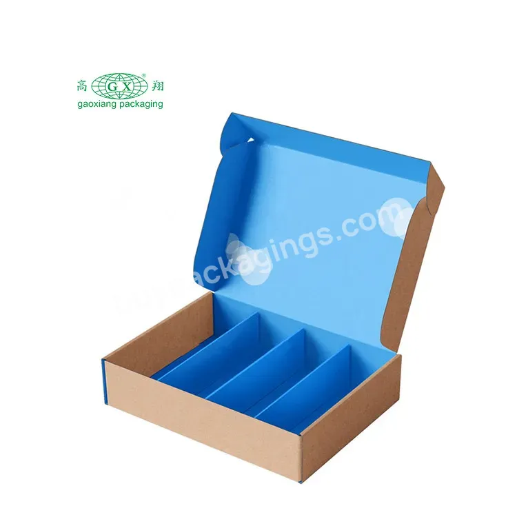 Zhejiang Wholesale Eco Skincare / Beauty / Cloth Packing Mailer Corrugated Paper Box Gift Delivery Box Packaging