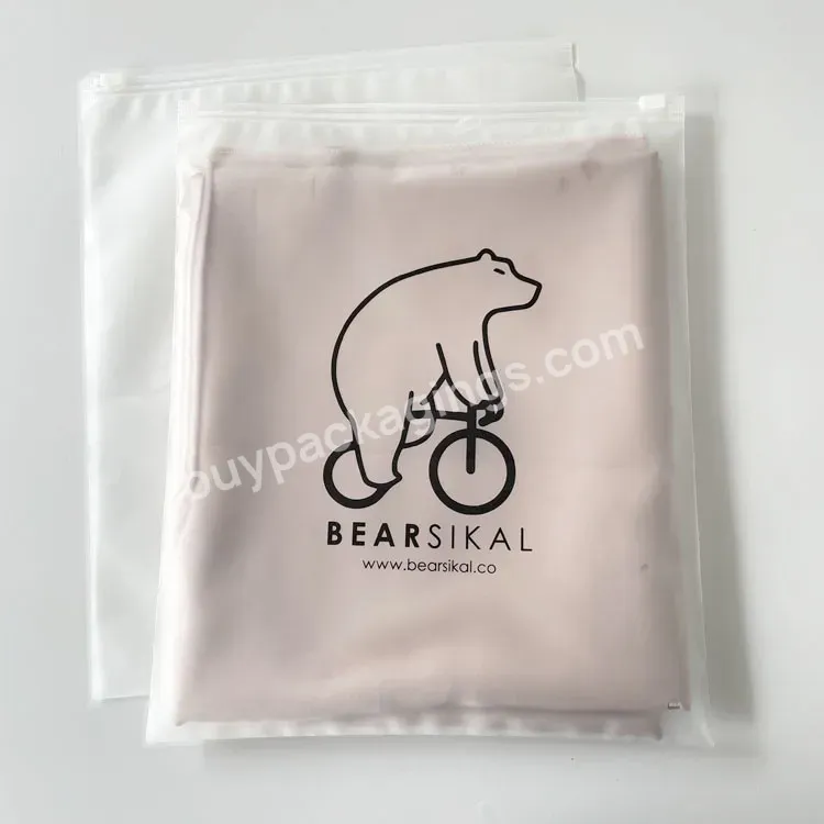 Zip Lock Ldpe Bags Zipper Bag With Own Logo Big Plastic Bags For Packaging Hoodies Winter Clothes