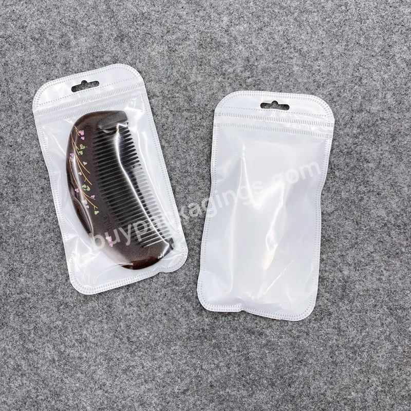 Zipper Lock Bag Biodegradable Clear Packaging Bag Plastic Sleeve Packaging Plastic Bags