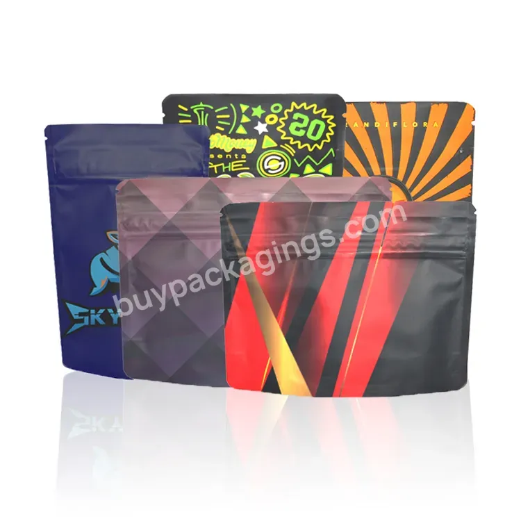 Zipper Pouch Custom Printed Packaging Child Proof Bag Resistant Mylar Bag