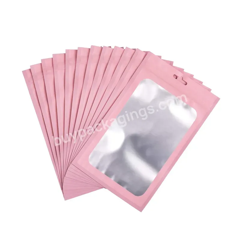 Zipper Top 3 Side Heat Seal Bags 5 Gallon Mylar Bags Seeds Packaging Snack Bags Packing For Tea Coffee Food Cosmetic Phone