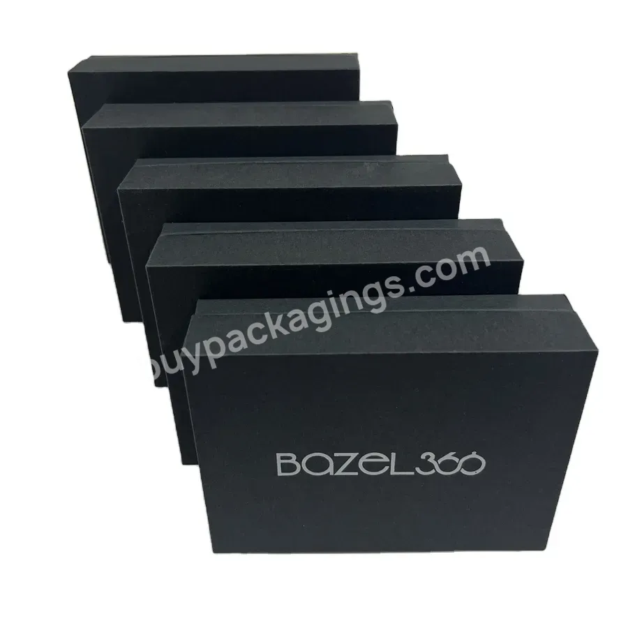 2023 Oem Cardboard Magnetic Custom Luxury Black Chocolate Packaging Paper Gift Box Foldable