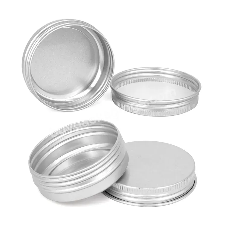 50g Aluminum Facial Cream Jar Aluminum Metal Packaging Cosmetic Tin Can Aluminum Lip Balm Container