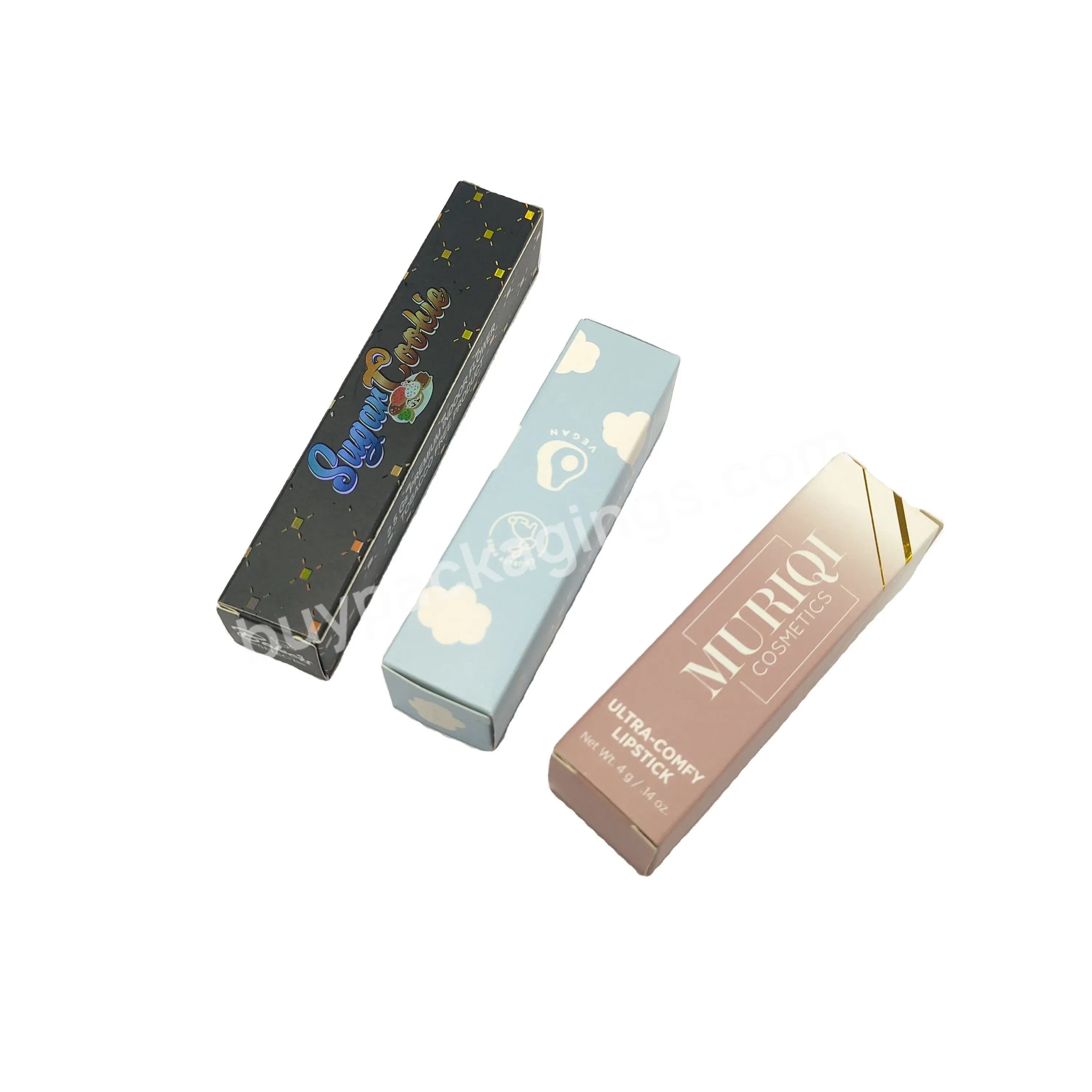 China Factory Direct Custom Your Own Logo For Lip Gloss Box Packaging