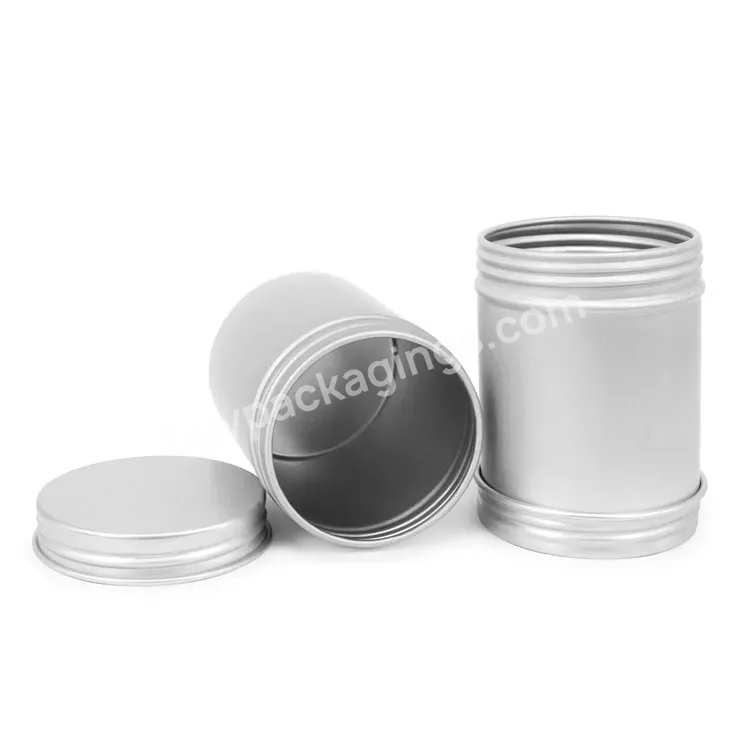 Colorful Printing Metal Tins Custom Round Metal Tin Can Aluminum Jar Empty Box Tin Can