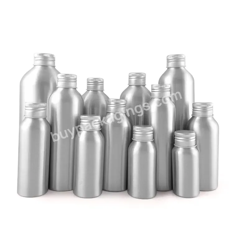 Empty Aluminum Olive Oil Bottles