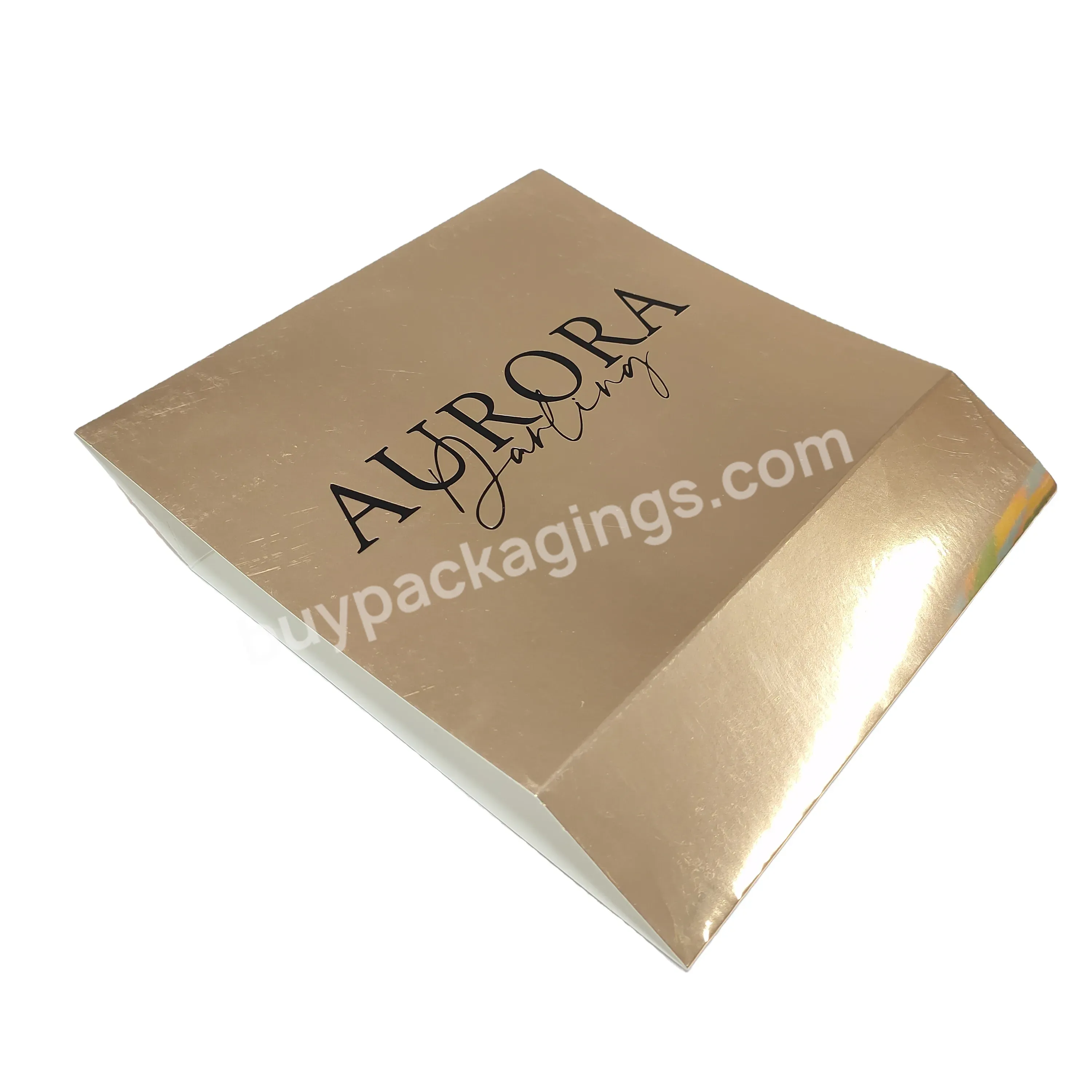 Exquisite Gift Box Sleeves Custom Golden Logo Paper Thick Materials