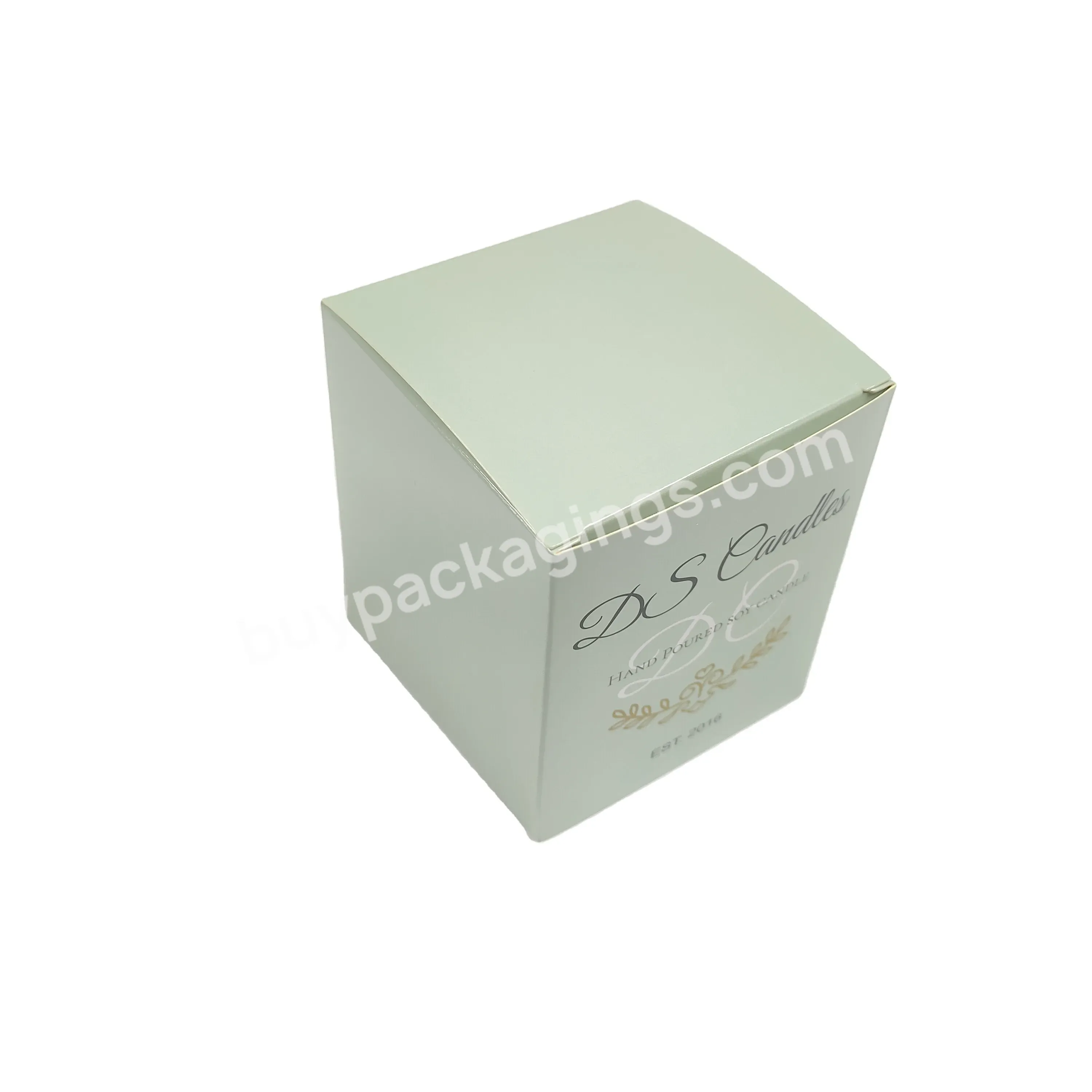 Luxury Hot Sales Paper Gift Boxes Custom Private Logo For Candle Packaging