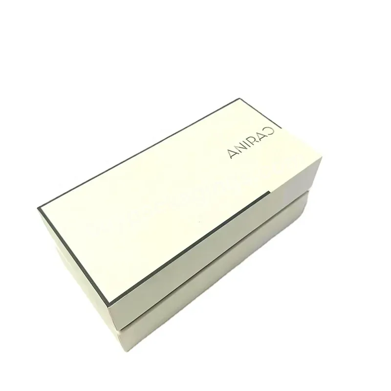 Luxury Paper Box Custom Logo For Jewelry Packaging Lid And Bottom Separate Box