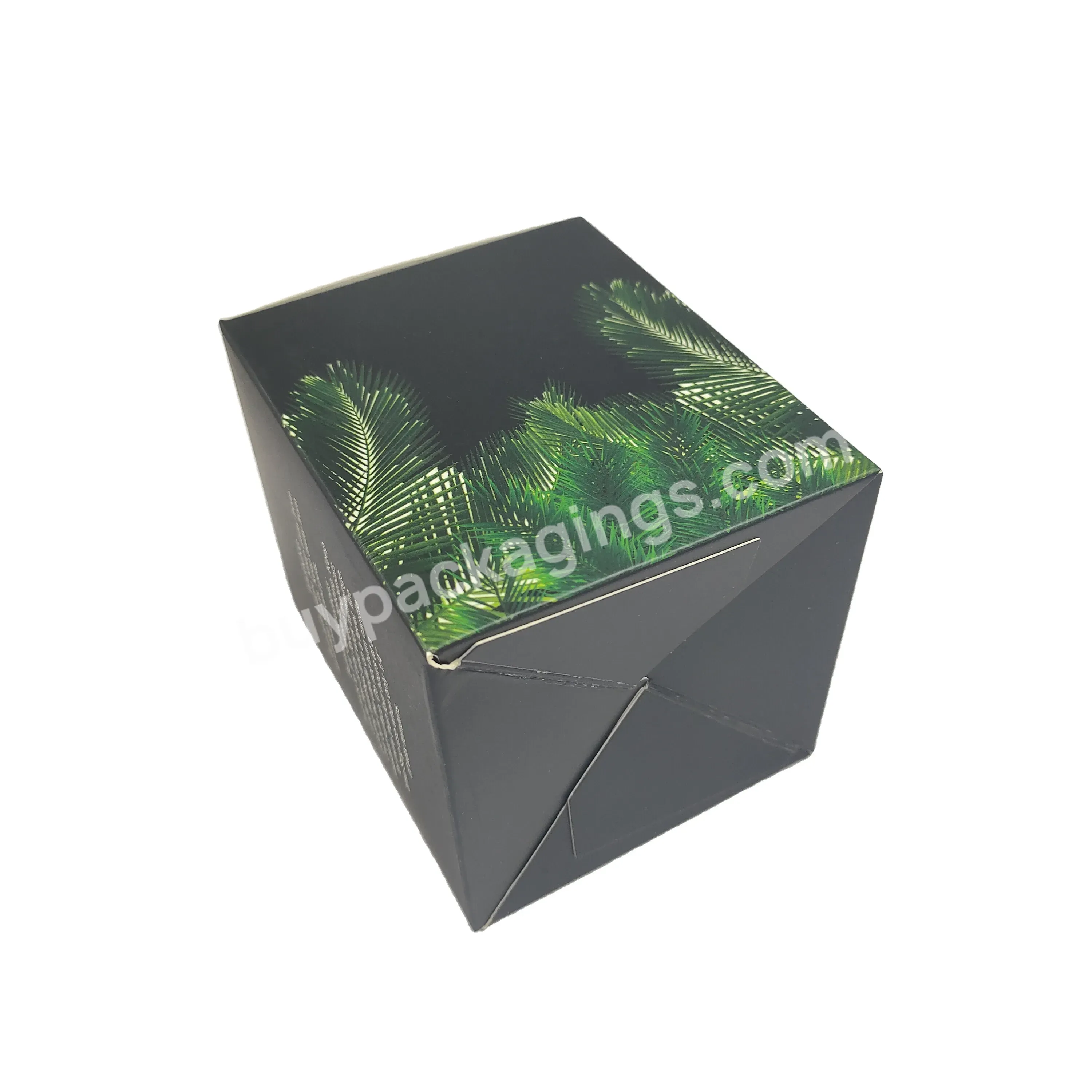 Luxury Paper Gift Boxes For Candle Packaging With Printed Private Logo